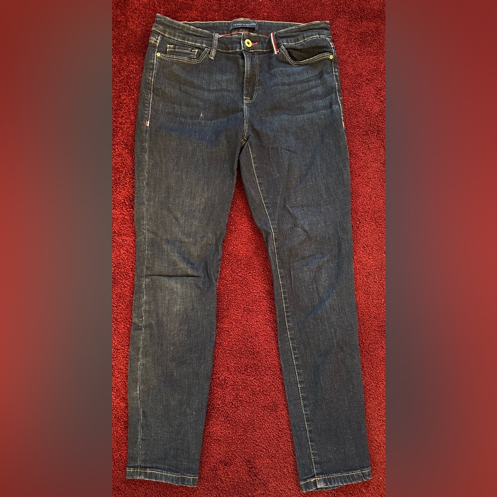 Tommy Hilfiger Raleigh High Rise Blue Jeans,sz 6